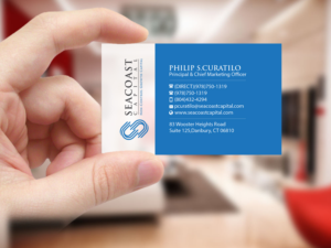 Business Card Design by Creations Box 2015 for Seacoast Capital | Design: #21266257