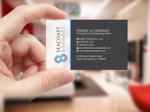 Business Card Design by Creations Box 2015 for Seacoast Capital | Design: #21266264