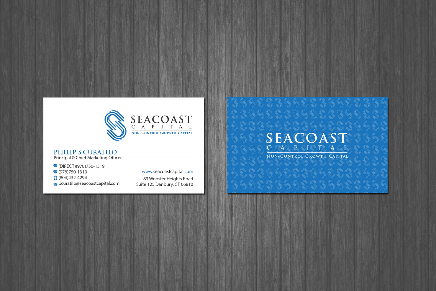 Business Card Design by Creations Box 2015 for Seacoast Capital | Design #21270796