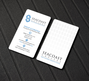 Business Card Design by Creations Box 2015 for Seacoast Capital | Design: #21270797