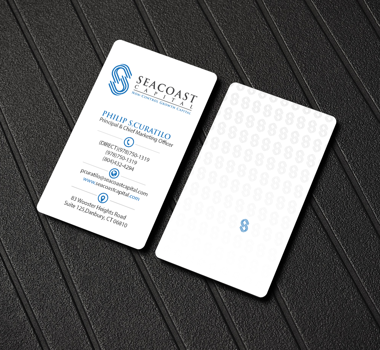 Business Card Design by Creations Box 2015 for Seacoast Capital | Design #21270799