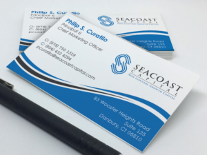 Business Card Design by LAXMI DESIGNHUB for Seacoast Capital | Design: #21266597