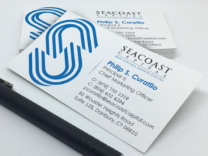 Business Card Design by LAXMI DESIGNHUB for Seacoast Capital | Design: #21266599