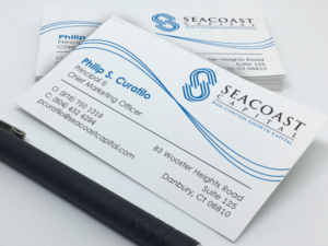 Business Card Design by LAXMI DESIGNHUB for Seacoast Capital | Design: #21266600