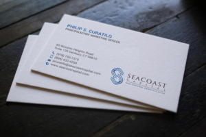 Business Card Design by chandrayaan.creative for Seacoast Capital | Design: #21262442
