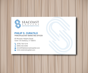 Business Card Design by chandrayaan.creative for Seacoast Capital | Design: #21262445