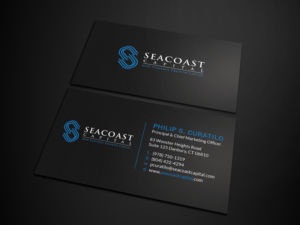 Business Card Design by Tripti Ranjan Gain for Seacoast Capital | Design: #21272489