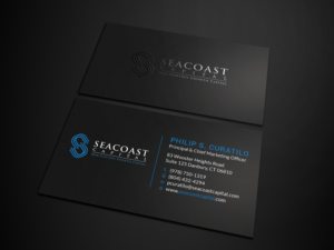 Business Card Design by Tripti Ranjan Gain for Seacoast Capital | Design: #21272491
