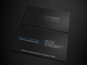 Business Card Design by Tripti Ranjan Gain for Seacoast Capital | Design: #21272496