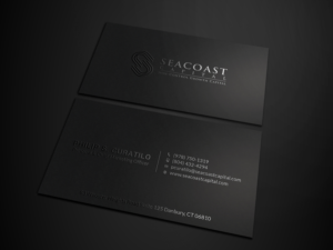 Business Card Design by Tripti Ranjan Gain for Seacoast Capital | Design: #21272499