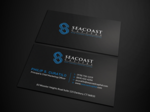 Business Card Design by Tripti Ranjan Gain for Seacoast Capital | Design: #21272500