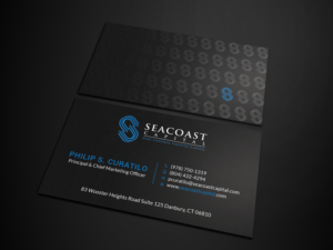Business Card Design by Tripti Ranjan Gain for Seacoast Capital | Design: #21275654