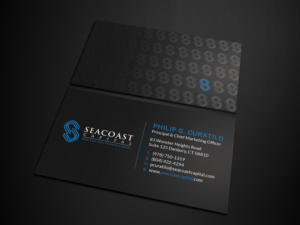 Business Card Design by Tripti Ranjan Gain for Seacoast Capital | Design: #21275655