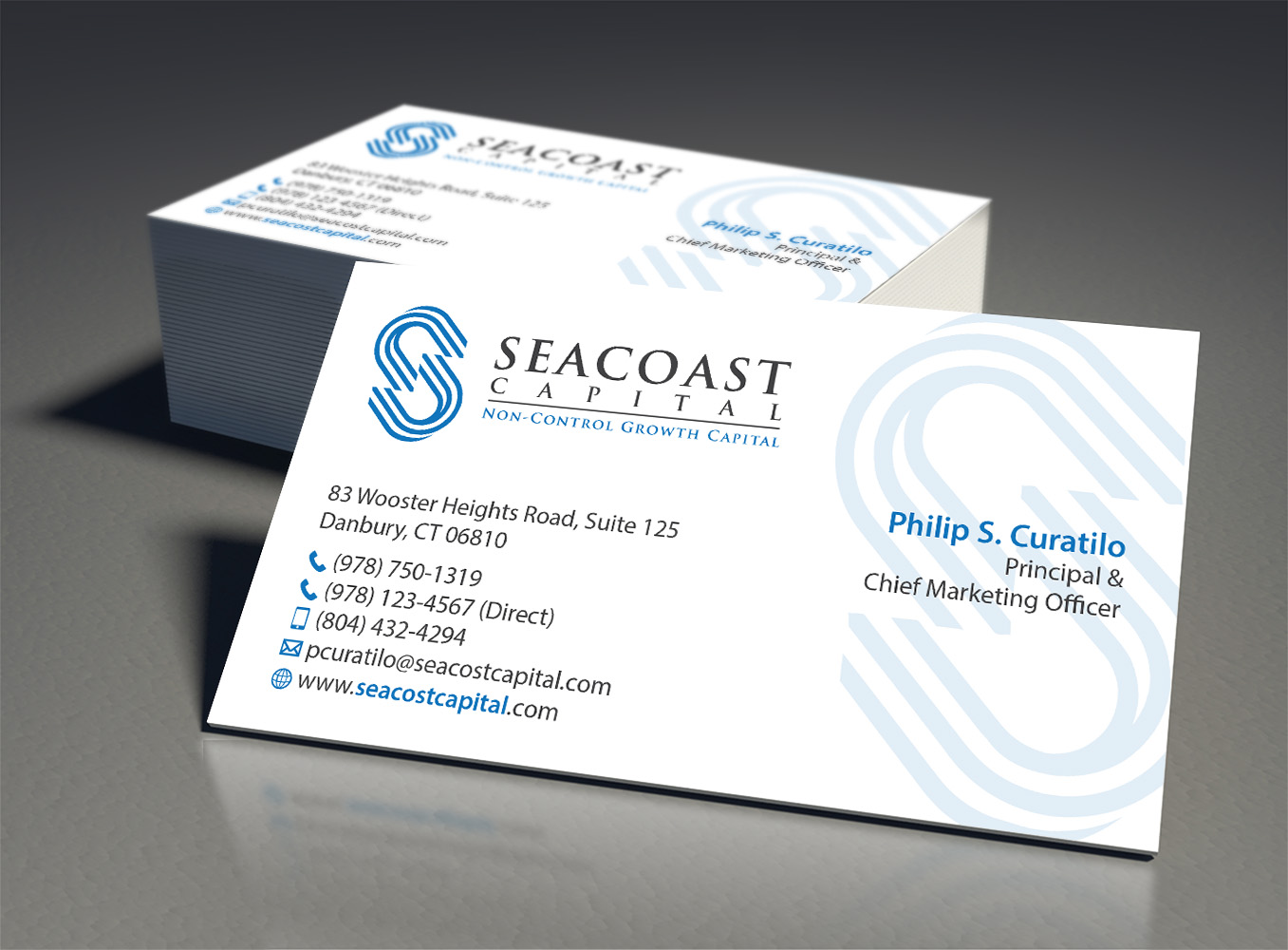 Business Card Design by MDesign for Seacoast Capital | Design #21283173