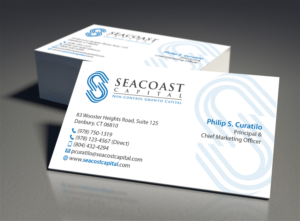 Business Card Design by MDesign for Seacoast Capital | Design: #21283173