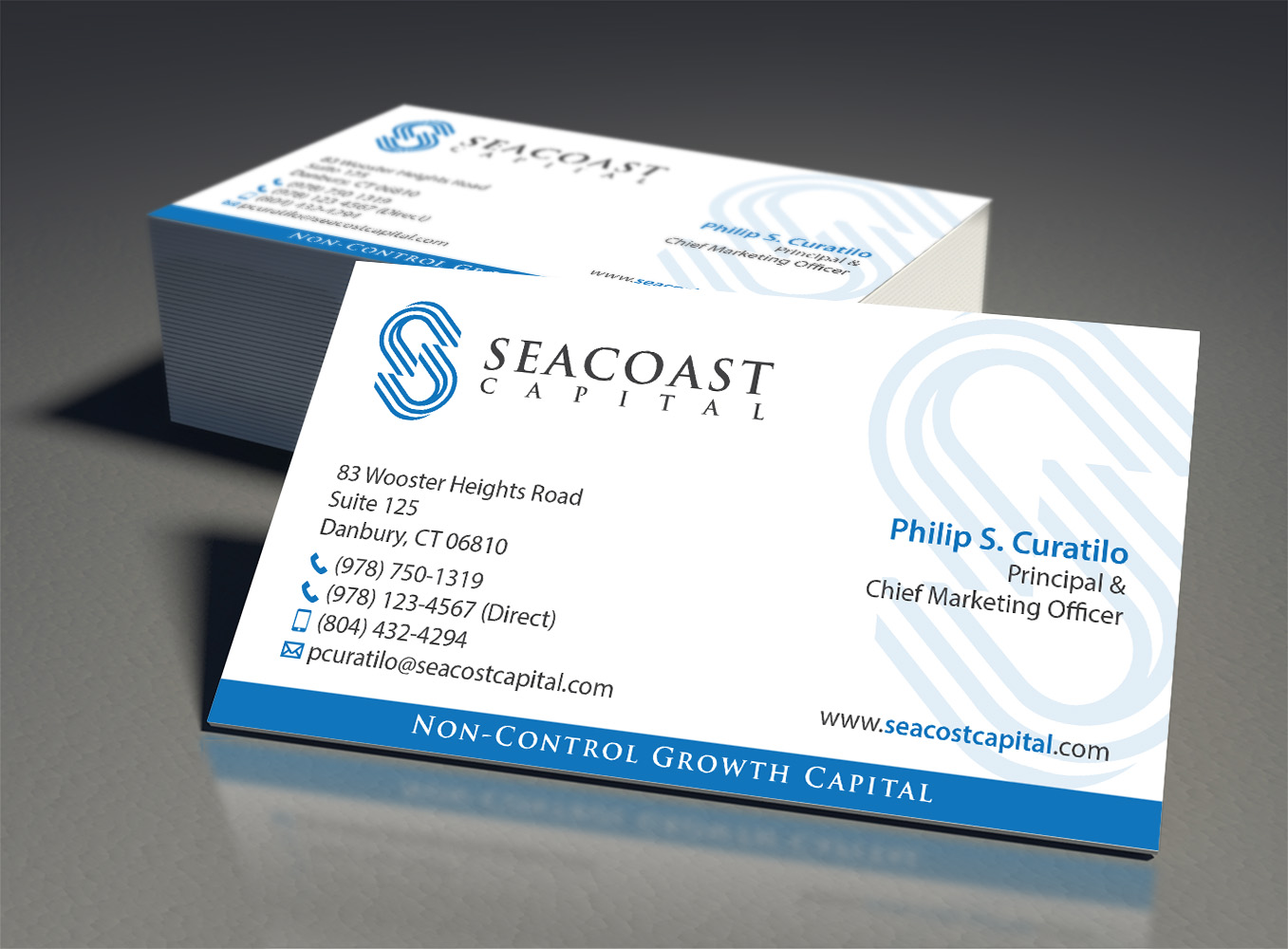 Diseño de Tarjeta de Presentación por MDesign para Seacoast Capital | Diseño #21283174
