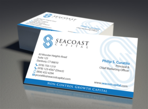 Business Card Design by MDesign for Seacoast Capital | Design: #21283174