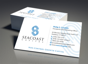 Business Card Design by MDesign for Seacoast Capital | Design: #21283176