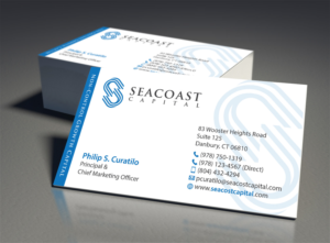 Business Card Design by MDesign for Seacoast Capital | Design: #21283177