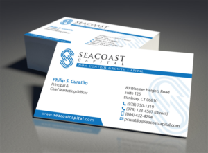 Business Card Design by MDesign for Seacoast Capital | Design: #21289776