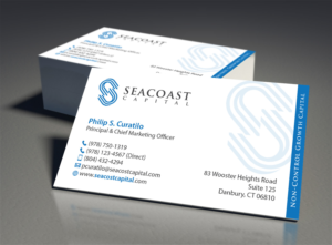 Business Card Design by MDesign for Seacoast Capital | Design: #21289777