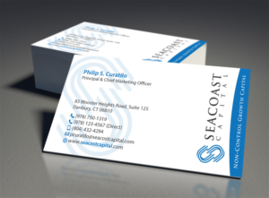 Business Card Design by MDesign for Seacoast Capital | Design: #21289779