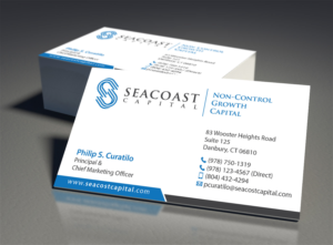 Business Card Design by MDesign for Seacoast Capital | Design: #21306716
