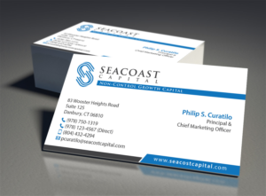 Business Card Design by MDesign for Seacoast Capital | Design: #21306718