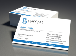 Business Card Design by MDesign for Seacoast Capital | Design: #21314096