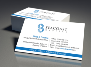 Business Card Design by MDesign for Seacoast Capital | Design: #21314098