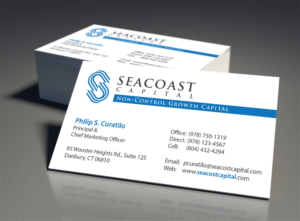 Business Card Design by MDesign for Seacoast Capital | Design: #21322306