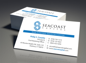 Business Card Design by MDesign for Seacoast Capital | Design: #21334264