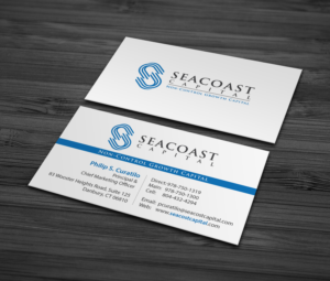 Business Card Design by MDesign for Seacoast Capital | Design: #21364739
