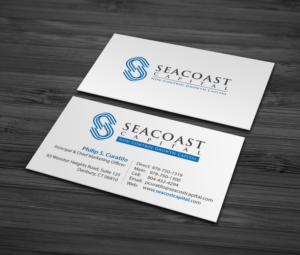 Business Card Design by MDesign for Seacoast Capital | Design: #21364740