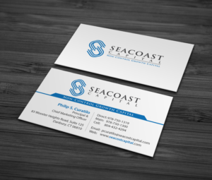 Business Card Design by MDesign for Seacoast Capital | Design: #21364752