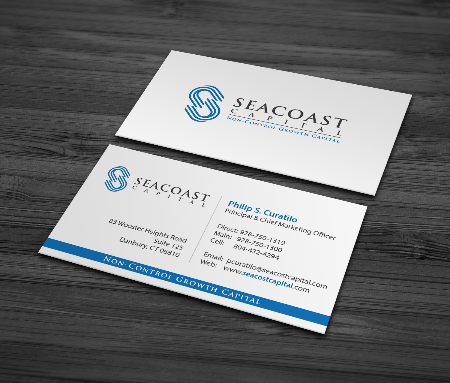 Business Card Design by MDesign for Seacoast Capital | Design #21377076