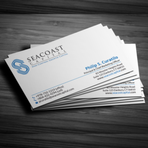 Business Card Design by Sujan4art for Seacoast Capital | Design: #21312850