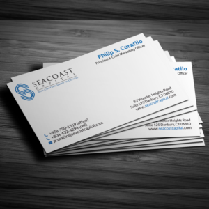 Business Card Design by Sujan4art for Seacoast Capital | Design: #21312852
