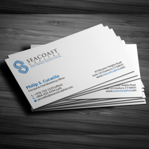 Design de Carte de Visite par Sujan4art pour Seacoast Capital | Design : #21312856