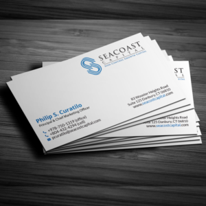 Design de Carte de Visite par Sujan4art pour Seacoast Capital | Design : #21312857