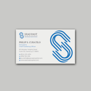 Business Card Design by Srabon55014 for Seacoast Capital | Design: #21283525