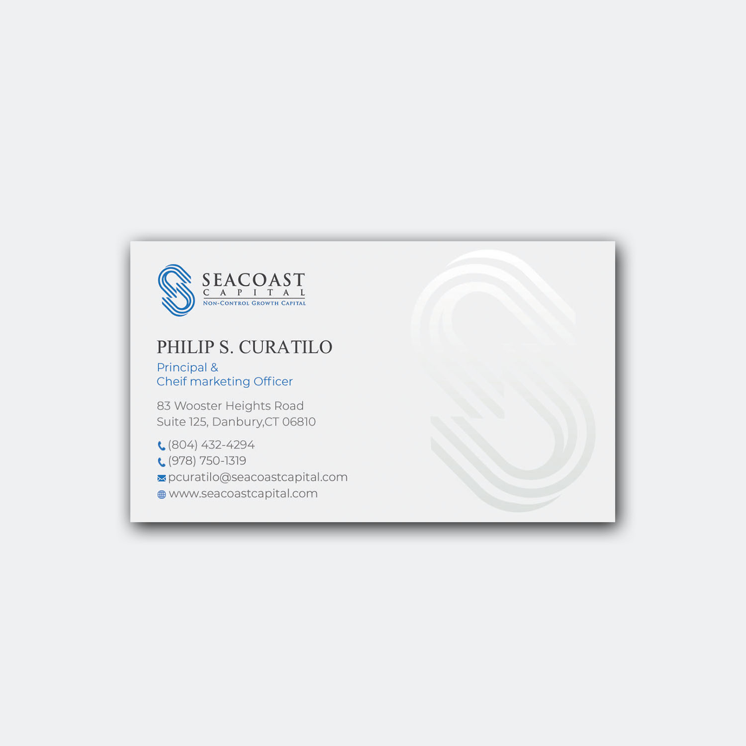 Business Card Design by Srabon55014 for Seacoast Capital | Design #21283605