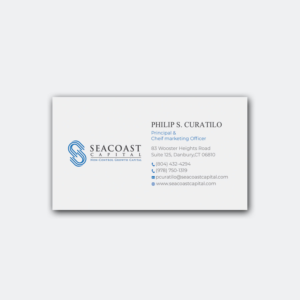 Business Card Design by Srabon55014 for Seacoast Capital | Design: #21287763