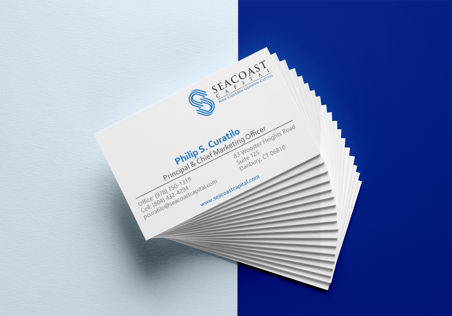 Design de Carte de Visite par cleodzgraphics pour Seacoast Capital | Design #21286425