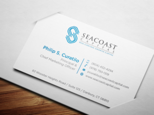 Design de Carte de Visite par haru_ichiban pour Seacoast Capital | Design : #21314086
