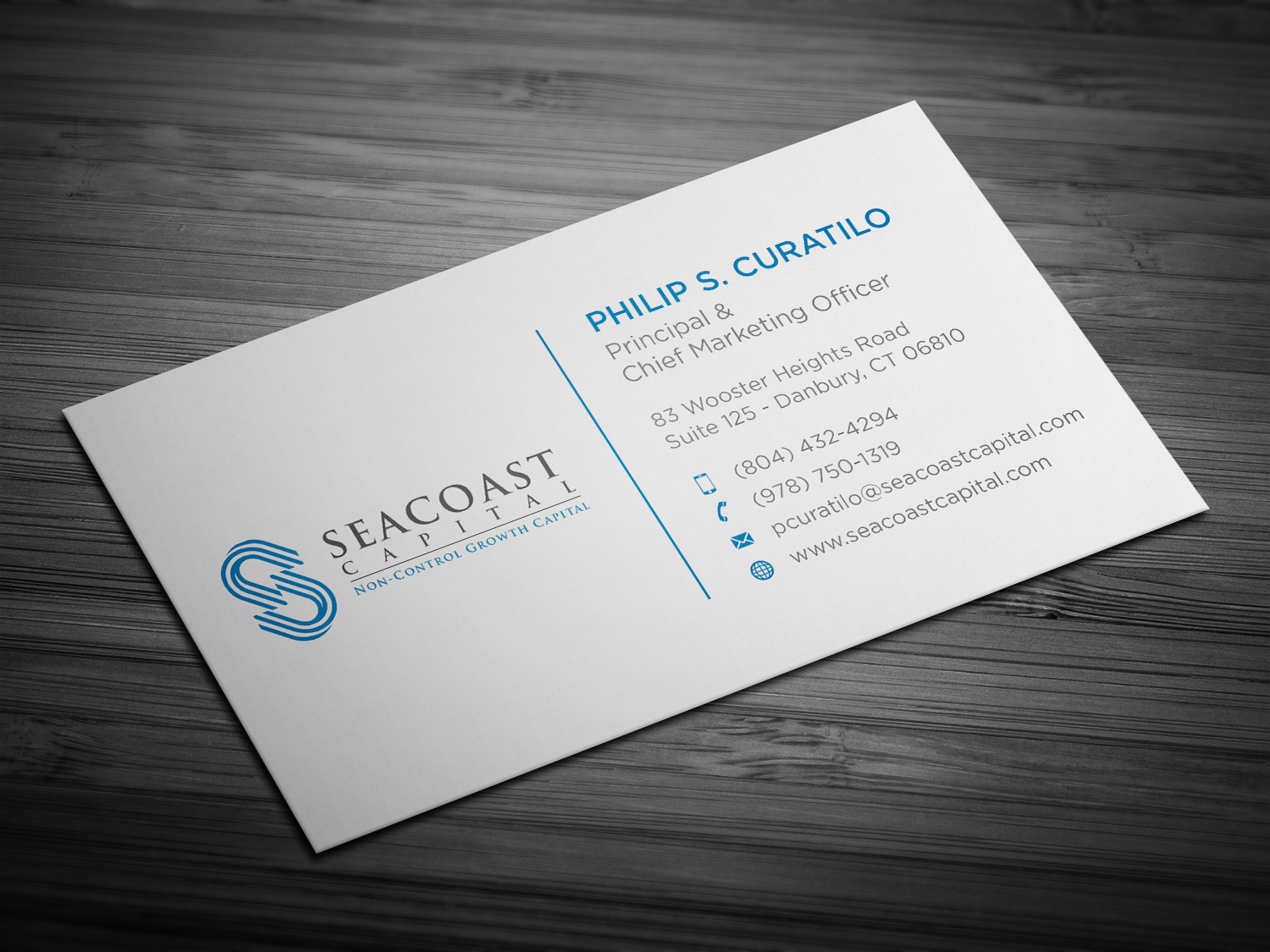 Design de Carte de Visite par haru_ichiban pour Seacoast Capital | Design #21314093