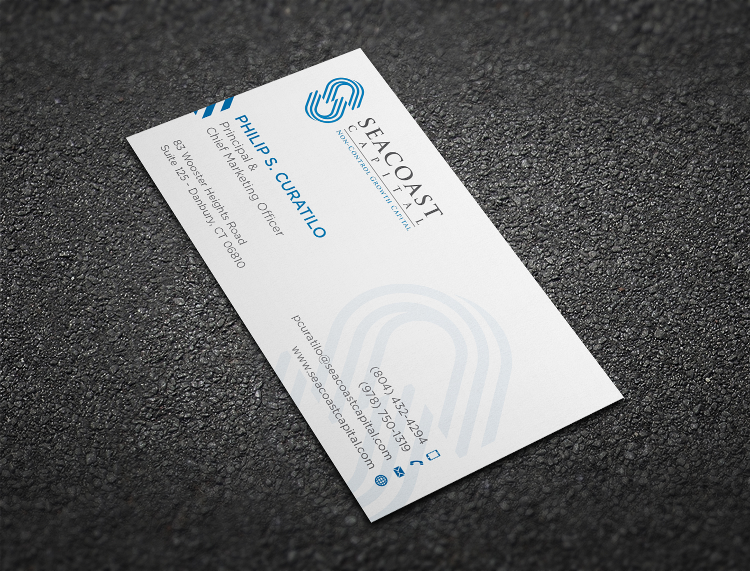 Design de Carte de Visite par haru_ichiban pour Seacoast Capital | Design #21314099