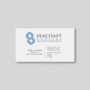 Design de Carte de Visite par sanduni_hansika pour Seacoast Capital | Design : #21262116