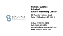 Business Card Design by cjxxxxxhxx for Seacoast Capital | Design #21262216