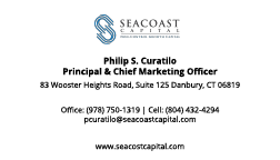 Business Card Design by cjxxxxxhxx for Seacoast Capital | Design: #21262217